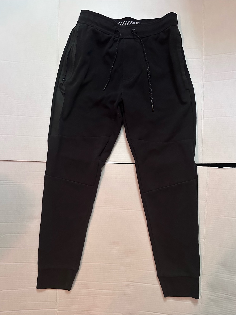 American Eagle Women’s Black Jogger Pants with Drawstring Waist